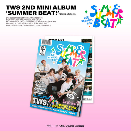[TWS] 2nd Mini Album - SUMMER BEAT! (Weverse ver.)