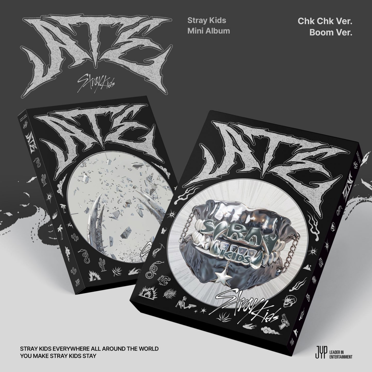 [Stray Kids] Mini Album - ATE (Chk Chk Ver., Boom Ver.) [RANDOM]