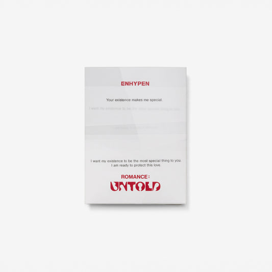[ENHYPEN] 2nd Album - ROMANCE : UNTOLD (Weverse Ver.)