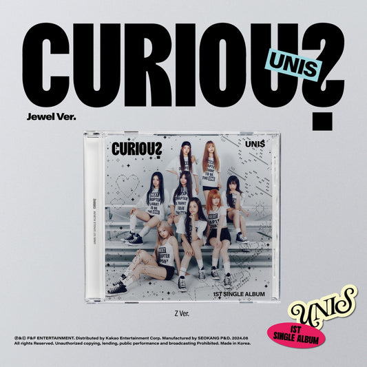 [UNIS] 1st Single Album - CURIOUS (Jewel Ver.)