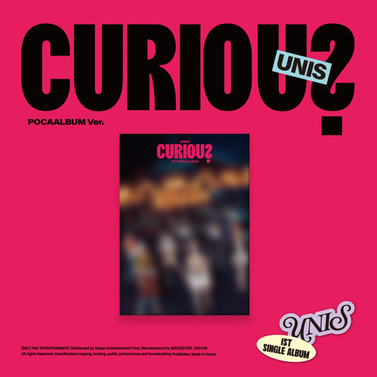 [UNIS] 1st Single Album - CURIOUS (POCA Ver.)