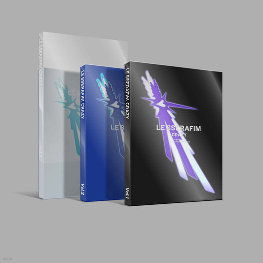 [LE SSERAFIM] 4th Mini Album - CRAZY (Standard Ver.) [RANDOM]