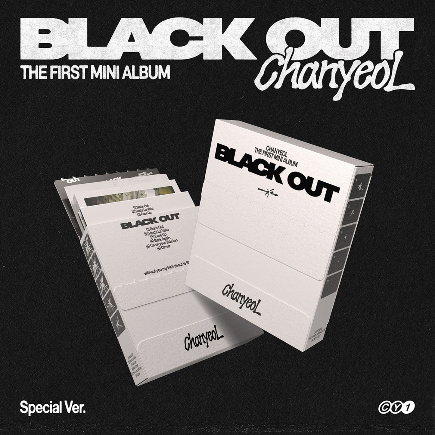 [CHANYEOL] (EXO) 1st Mini Album - Black Out (Special Ver.)