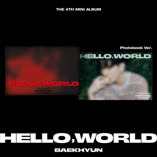 [BAEKHYUN] (EXO) 4th Mini Album - Hello, World (Photobook Ver.) [RANDOM]