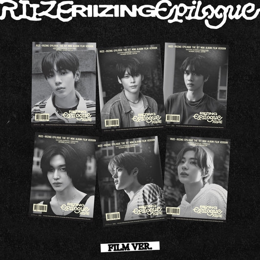 [RIIZE] 1st Mini Album - RIIZING : Epilogue (FILM Ver.) [RANDOM]