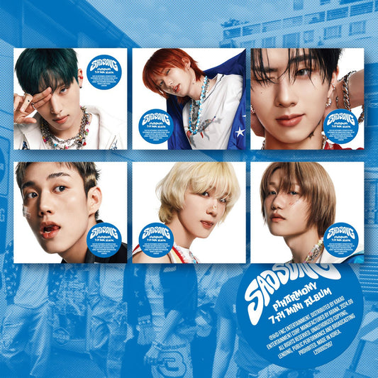 [P1Harmony] 7th Mini Album - SAD SONG (Digipack Ver.) [RANDOM]