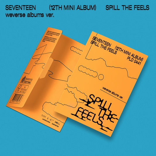 [SEVENTEEN] 12th Mini Album - SPILL THE FEELS (Weverse Ver.)