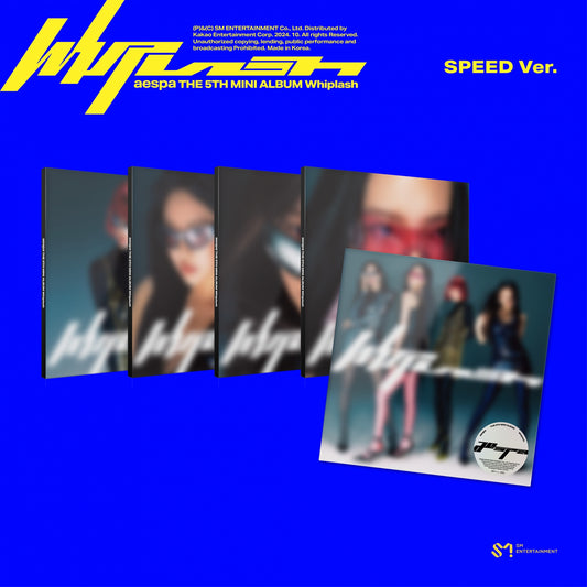 [aespa] 5th Mini Album - Whiplash (SPEED Ver.) [RANDOM]