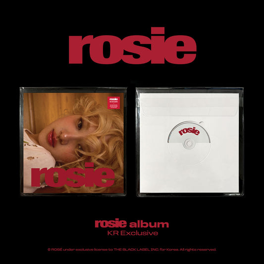 [ROSE] (BLACKPINK) 1st Studio Album - rosie (KR Exclusive)