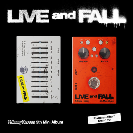 [Xdinary Heroes] 5th Mini Album - LIVE and FALL (Nemo ver.) [RANDOM]