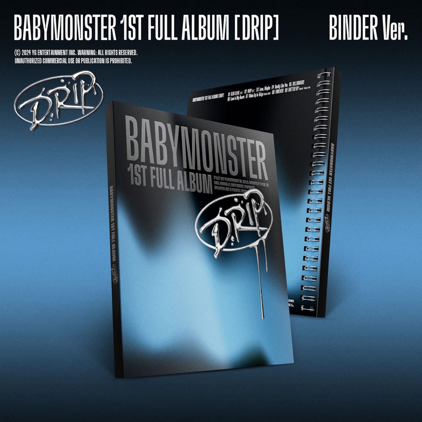 [BABYMONSTER] 1st Full Album - DRIP (BINDER Ver.)