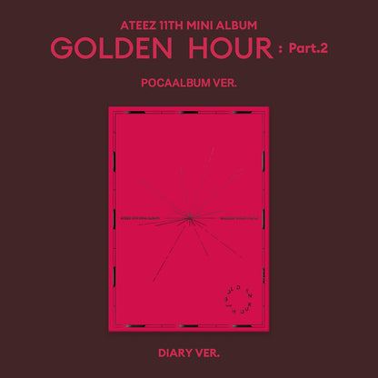 [ATEEZ] 11th Mini Album - GOLDEN HOUR : Part.2 (POCA Ver.)
