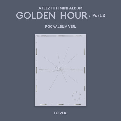 [ATEEZ] 11th Mini Album - GOLDEN HOUR : Part.2 (POCA Ver.)