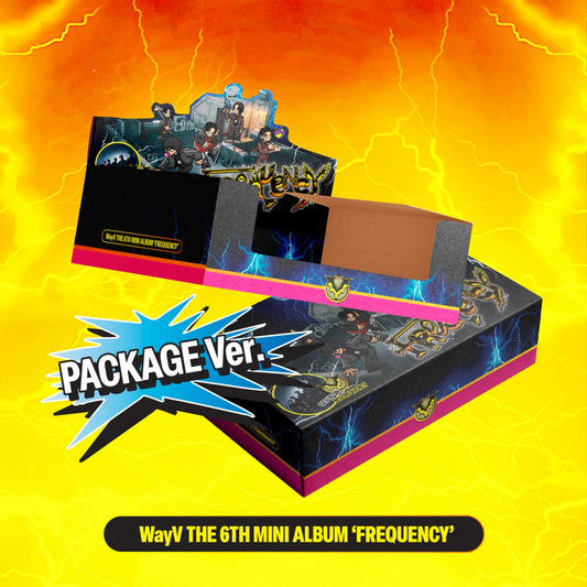 [WayV] (NCT) 6th Mini Album - FREQUENCY (Package Ver.)