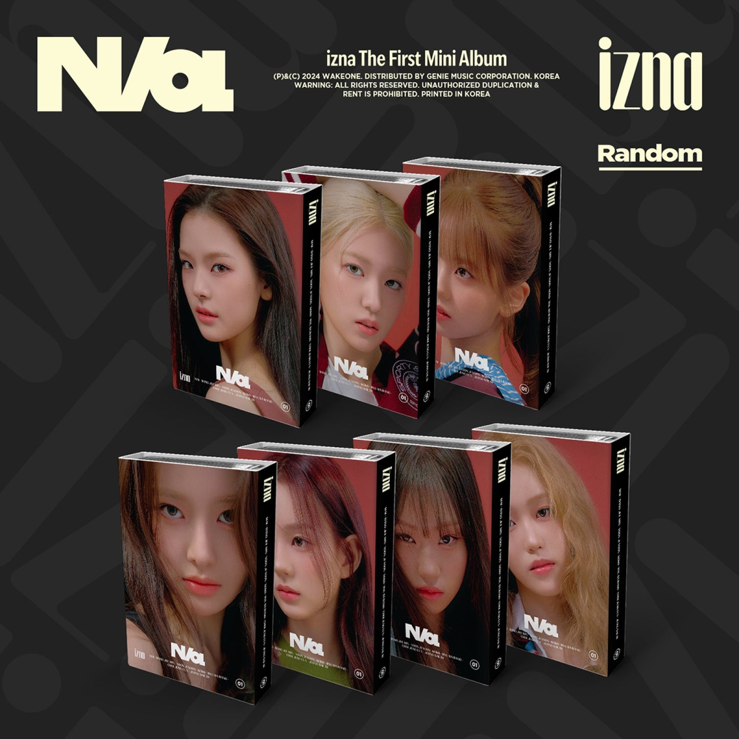 [izna] 1st Mini Album - N/a (Nemo Ver.) [RANDOM]