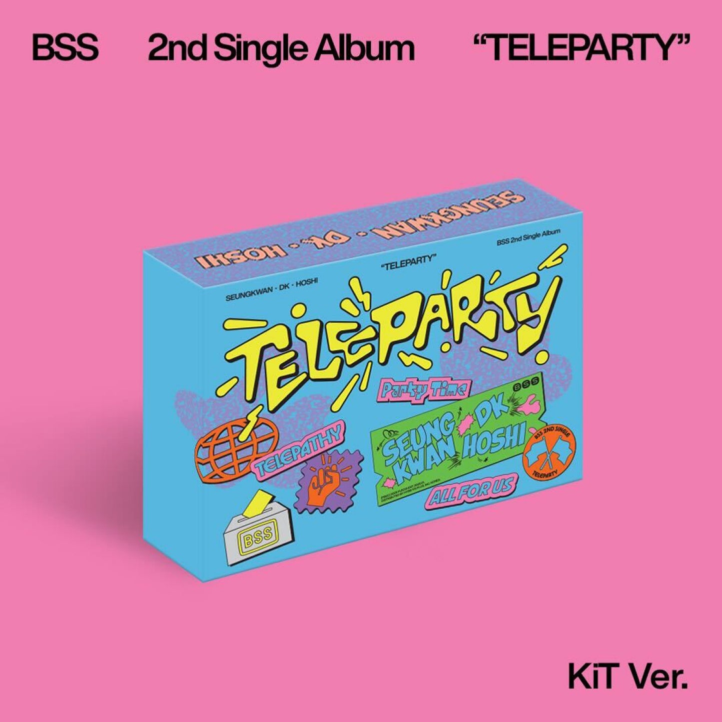 [BSS] (SEVENTEEN) 2nd Single Album - TELEPARTY (KiT Ver.)