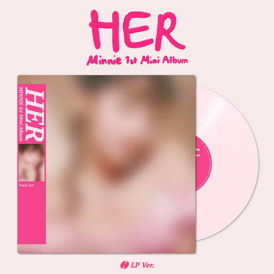 [MINNIE] ((G)I-DLE) 1st Mini Album - HER (LP Ver.)