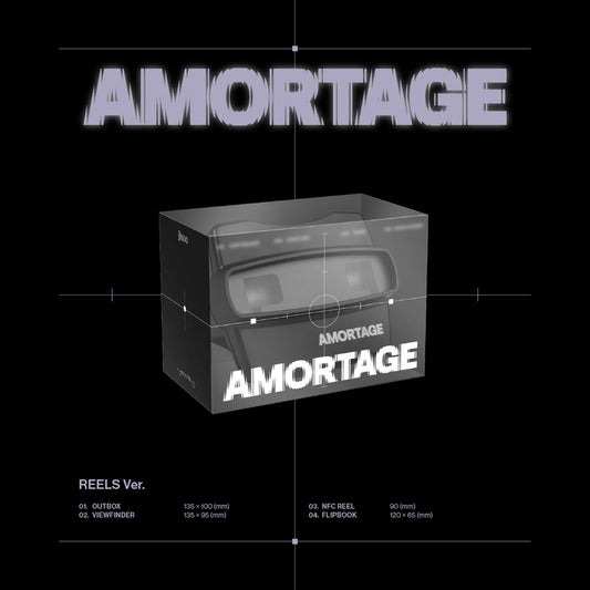 [JISOO] (BLACKPINK) Mini Album - AMORTAGE (REELS Ver.)