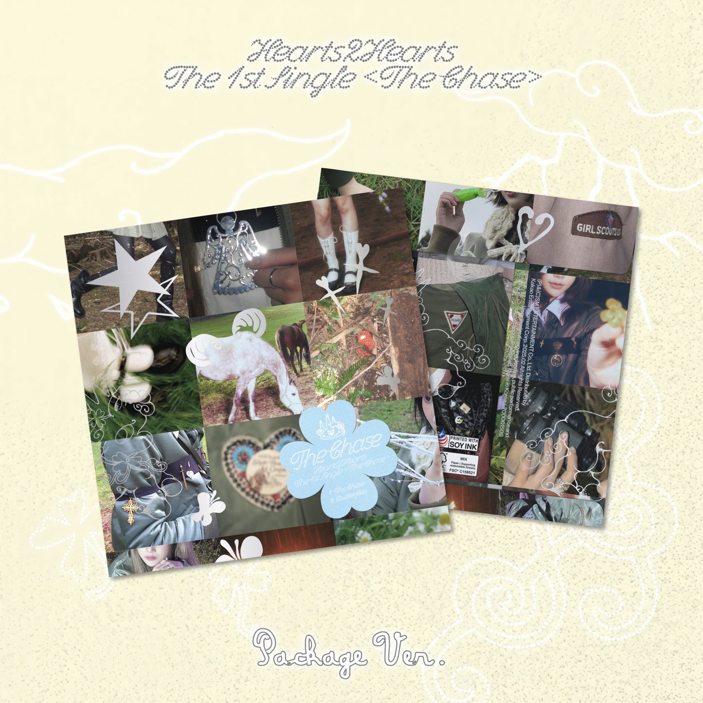 [Hearts2Hearts] 1st Single Album - The Chase (Package Ver.)