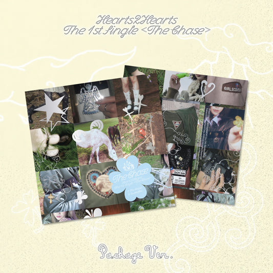 [Hearts2Hearts] 1st Single Album - The Chase (Package Ver.)