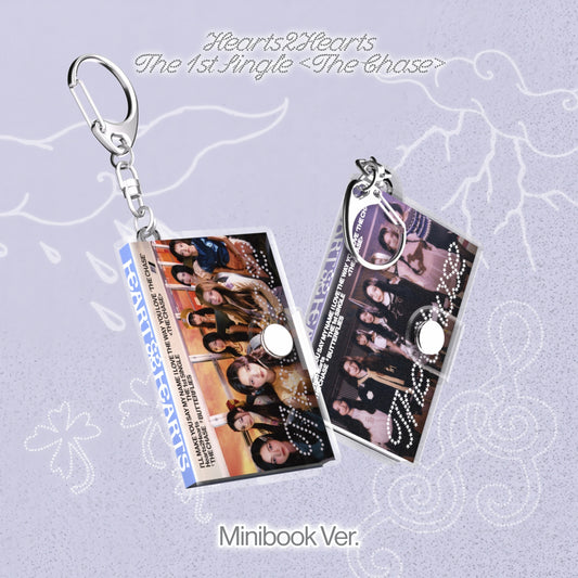 [Hearts2Hearts] 1st Single Album - The Chase (Minibook Ver.) [RANDOM]