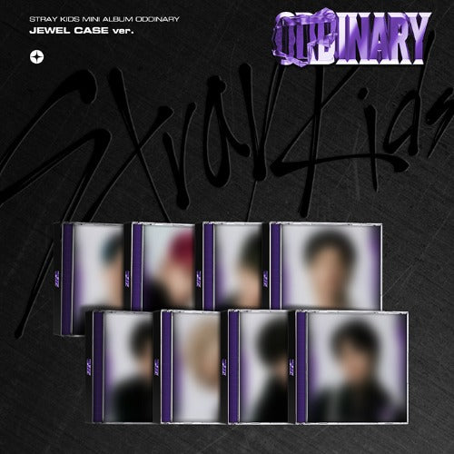 [Stray Kids] 6th Mini Album - ODDINARY (Jewel Case Ver.) [RANDOM]