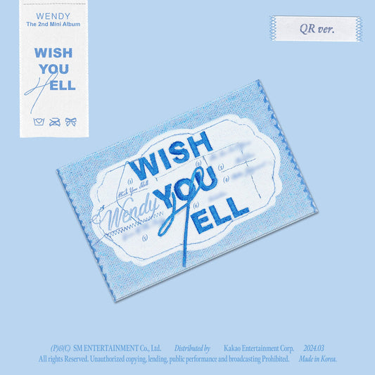 [WENDY] (Red Velvet) 2nd Mini Album - Wish You Hell (QR Ver.)