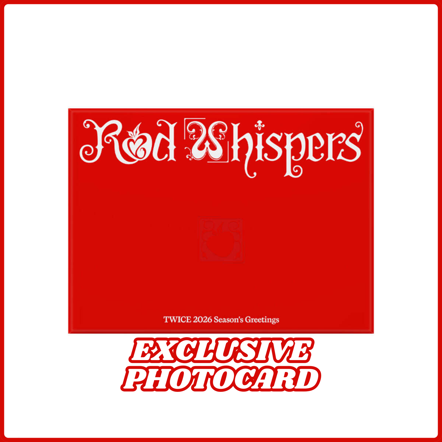 [TWICE] - 2026 SEASON’S GREETINGS [RED WHISPERS]