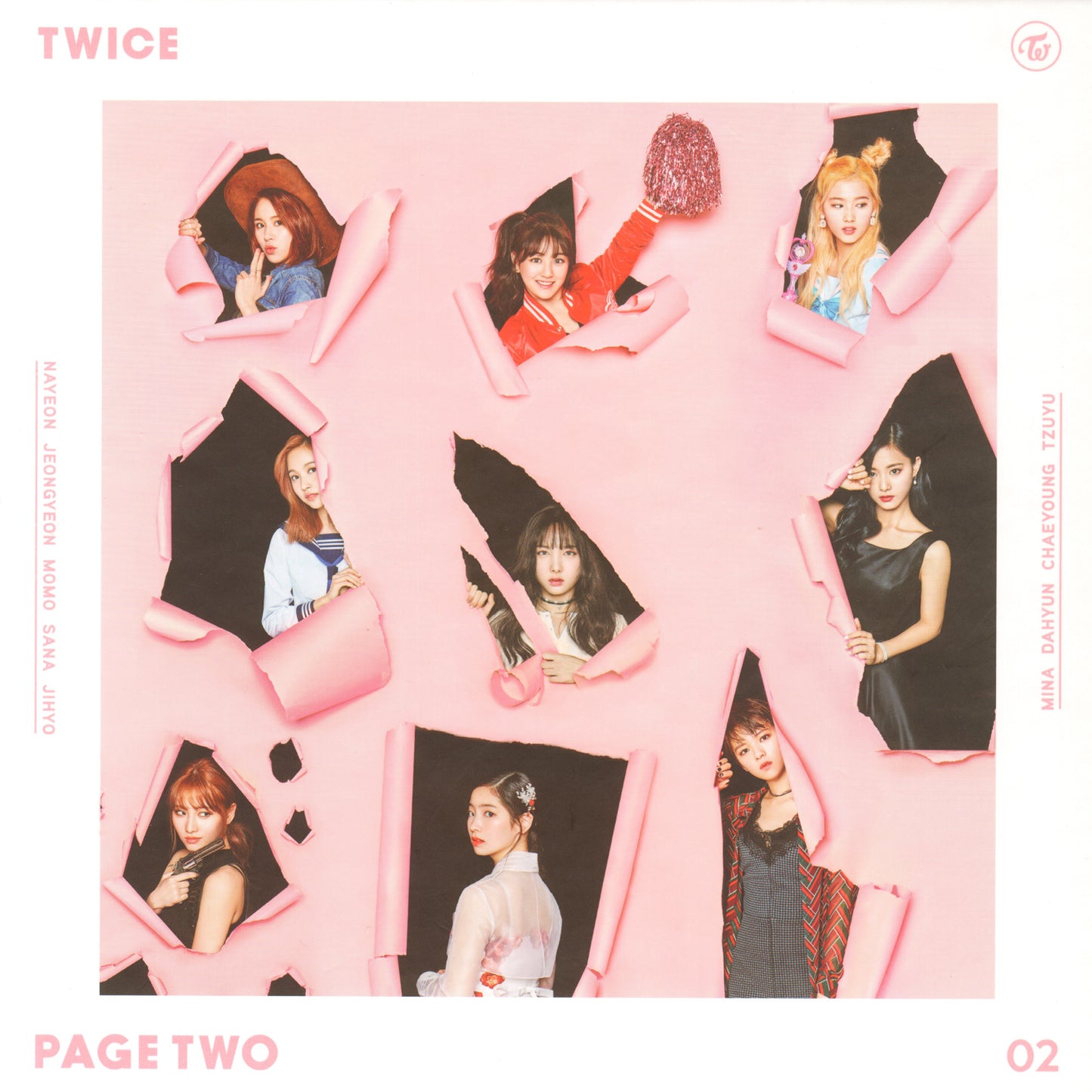 [TWICE] 2nd Mini Album - PAGE TWO [RANDOM]