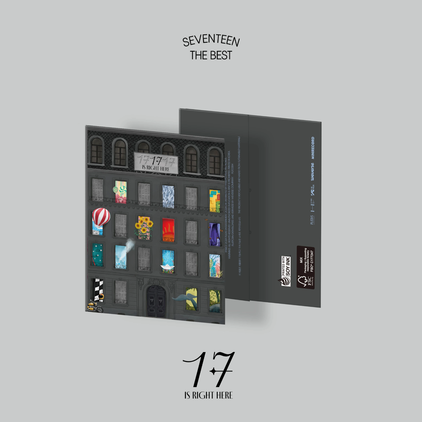 [SEVENTEEN] Best Album - 17 IS RIGHT HERE (Weverse Ver.)