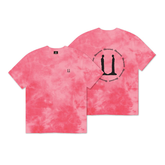 [G-DRAGON] - T-SHIRT TIE-DYE / G-DRAGON 2025 WORLD TOUR ANCORE (Red Ver.)