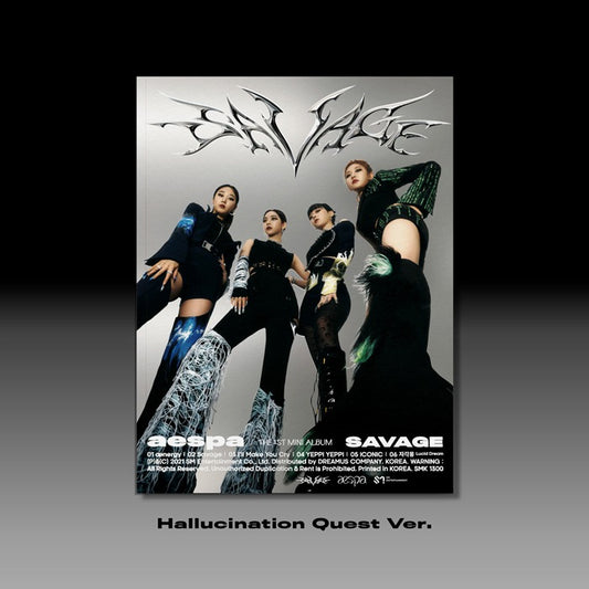 [aespa] 1st Mini Album - Savage (Hallucination Quest Ver.)