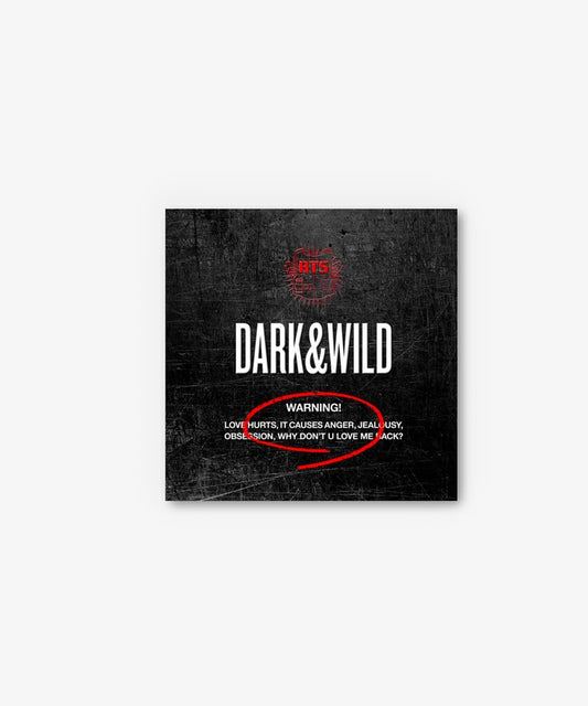 [BTS] 1st Album - Dark & Wild