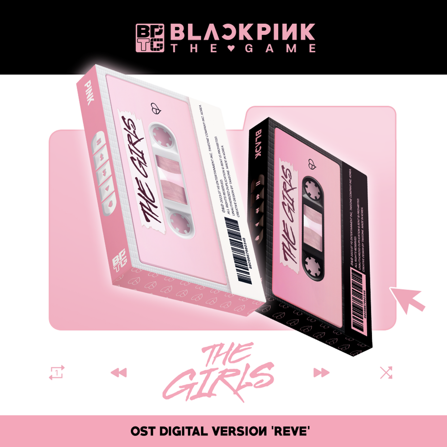 [BLACKPINK] THE GAME OST - THE GIRLS (Digital Ver.) [RANDOM]