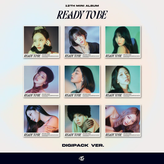 [TWICE] 12th Mini Album - READY TO BE (Digipack Ver.) [RANDOM]