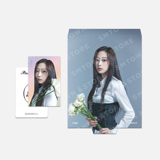 [POCA][aespa] Alluring Atelier HOLOGRAM PHOTO CARD SET flower ver.