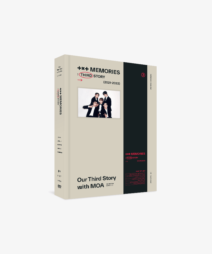 [TXT] - TOMORROW X TOGETHER MEMORIES : THIRD STORY (DVD)