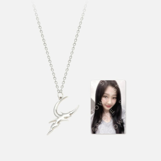[ACC][aespa] Armageddon NECKLACE + PHOTO CARD SET