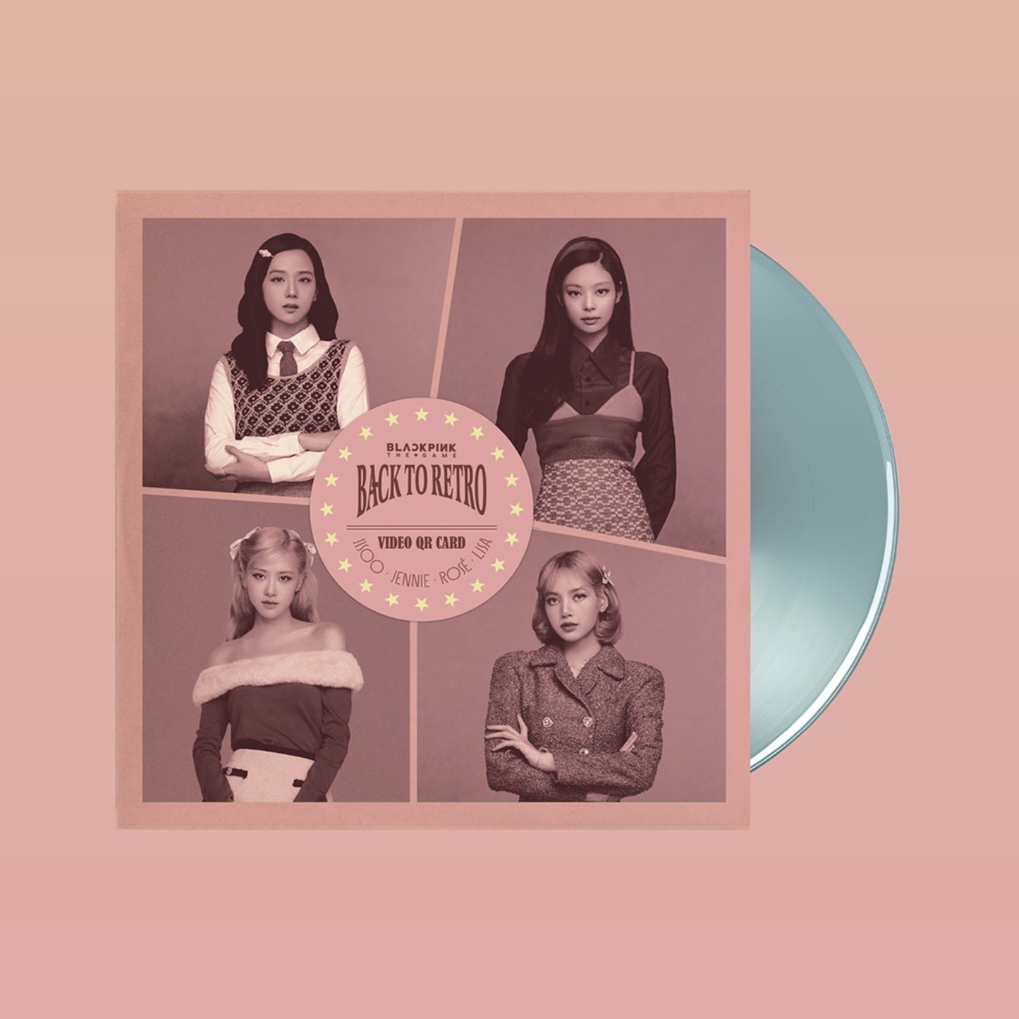 [BLACKPINK] - THE GAME PHOTOCARD COLLECTION : BACK TO RETRO