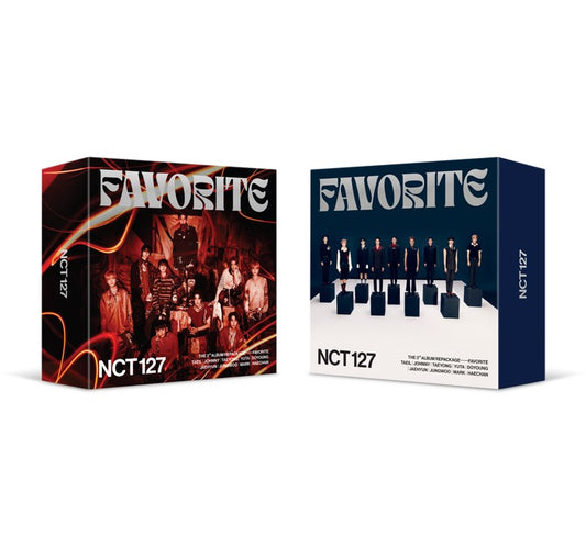 [NCT 127] 3rd Album Repackage - FAVORITE (Kit Ver.) [RANDOM]
