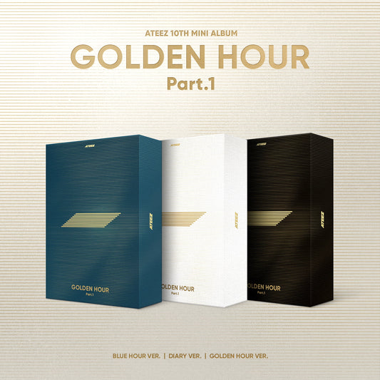 [ATEEZ] 10th Mini Album - GOLDEN HOUR : Part.1 [RANDOM]