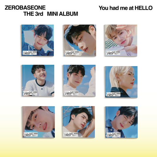 [ZEROBASEONE] 3rd Mini Album - You had me at HELLO (Digipack Ver.) [RANDOM]