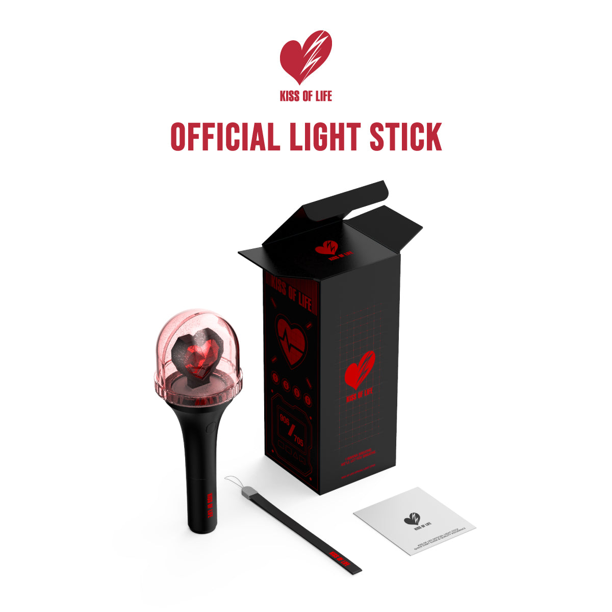 [KISS OF LIFE] - Official Fanlight (Light Stick)