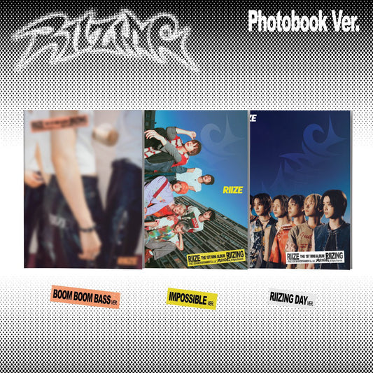 [RIIZE] 1st Mini Album - RIIZING (Photobook Ver.) [RANDOM]