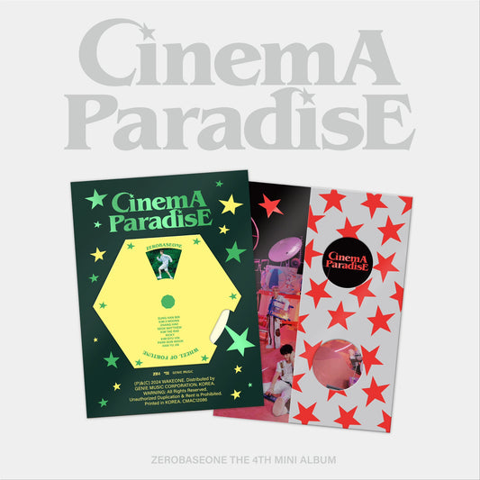 [ZEROBASEONE] 4th Mini Album - CINEMA PARADISET [RANDOM]