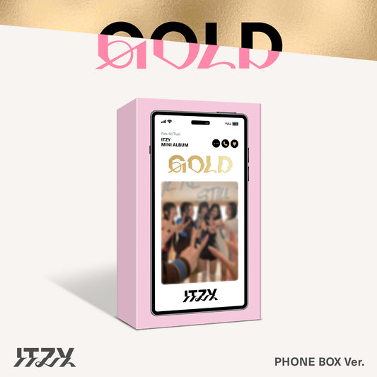 [ITZY] - GOLD (Phone Box Ver.)