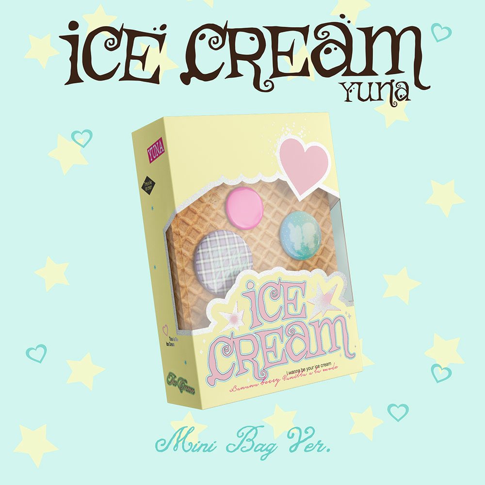 [YUNA](ITZY) 1st Mini Album - Ice Cream (MINI BAG Ver.)