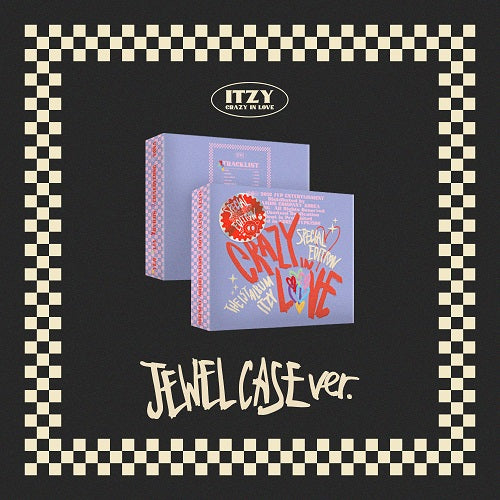 [ITZY] 1st Album - CRAZY IN LOVE (Jewel Case Ver.)