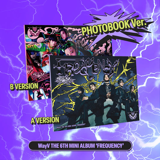 [WayV] (NCT) 6th Mini Album - FREQUENCY (Photobook Ver.)
