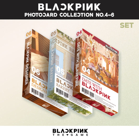 [BLACKPINK] - THE GAME PHOTOCARD COLLECTION No.4~6 (SET)